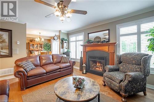 20 Robertson Road, Niagara-On-The-Lake, ON - Indoor Photo Showing Living Room With Fireplace