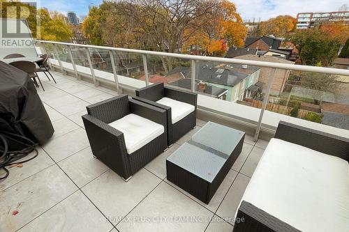 515 - 150 Logan Avenue, Toronto, ON - Outdoor With Balcony With Exterior