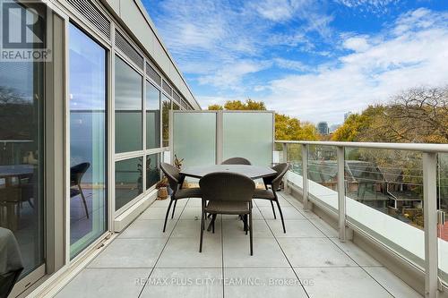 515 - 150 Logan Avenue, Toronto, ON - Outdoor With Balcony With Exterior