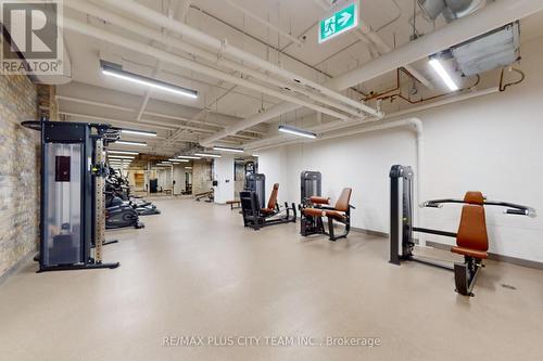 515 - 150 Logan Avenue, Toronto, ON - Indoor Photo Showing Gym Room