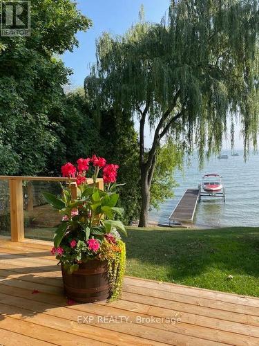 21 Pinery Lane, Georgina, ON - Outdoor With Body Of Water With Deck Patio Veranda With View