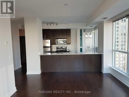 1507 - 1 Scott Street, Toronto, ON - Indoor Photo Showing Kitchen