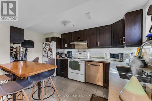 Lower - 314 Atlas Avenue, Toronto, ON - Indoor Photo Showing Kitchen With Double Sink