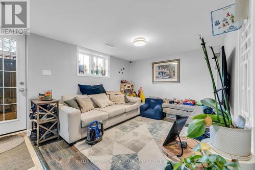 Lower - 314 Atlas Avenue, Toronto, ON - Indoor Photo Showing Living Room