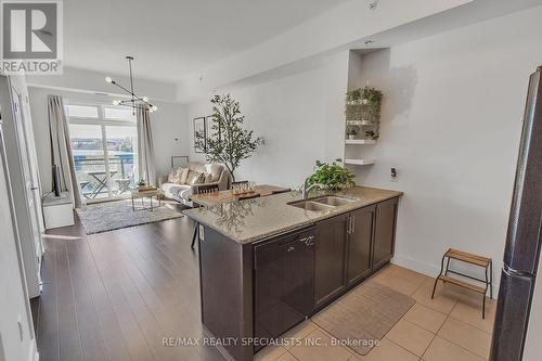 410 - 5020 Corporate Drive, Burlington, ON - Indoor Photo Showing Kitchen With Double Sink