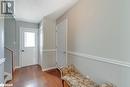 Sitting room with hardwood / wood-style flooring and a textured ceiling - 47 Westfield Drive, St. Catharines, ON  - Indoor Photo Showing Other Room 