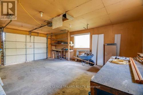 Garage - 27788 Havelock Street, Adelaide Metcalfe (Kerwood), ON - Indoor Photo Showing Garage