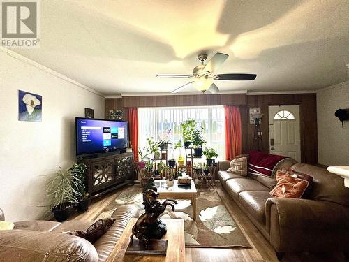 43 Swallow Street, Kitimat, BC - Indoor Photo Showing Living Room With Fireplace