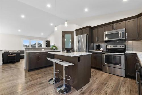 247 Leclerc Bay, St Adolphe, MB - Indoor Photo Showing Kitchen With Upgraded Kitchen