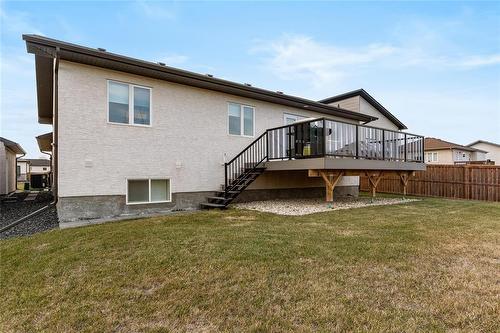 247 Leclerc Bay, St Adolphe, MB - Outdoor With Deck Patio Veranda With Exterior