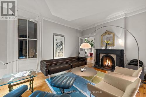 78 Augusta Street, Port Hope, ON - Indoor Photo Showing Living Room With Fireplace