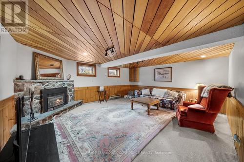 132 Meadowbank Road, Toronto, ON - Indoor With Fireplace