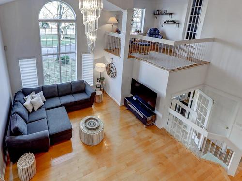 Salon - 23 111E Avenue O., Blainville, QC - Indoor Photo Showing Other Room With Fireplace