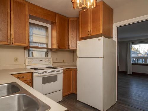 502 Mary Street E, Thunder Bay, ON - Indoor Photo Showing Kitchen With Double Sink