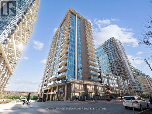 512 - 55 East Liberty, Toronto, ON - Outdoor With Balcony With Facade