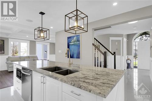 1598 Shauna Crescent, Ottawa, ON - Indoor Photo Showing Kitchen With Double Sink With Upgraded Kitchen