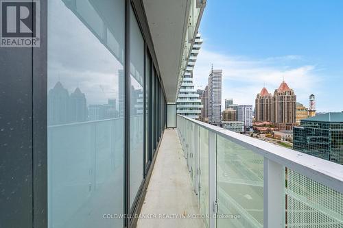 1404 - 3883 Quartz Road, Mississauga, ON - Outdoor With Balcony