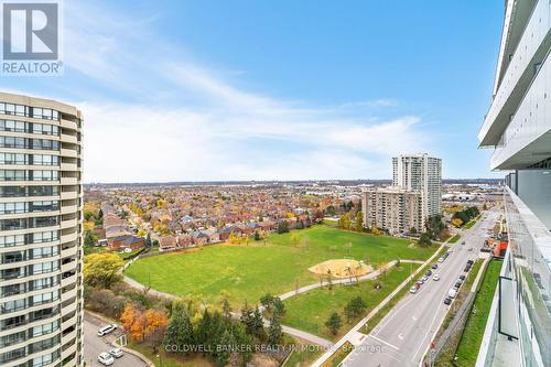 1404 - 3883 Quartz Road, Mississauga, ON - Outdoor With View