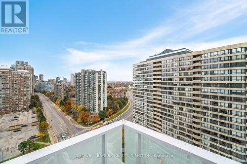 1404 - 3883 Quartz Road, Mississauga, ON - Outdoor With Balcony