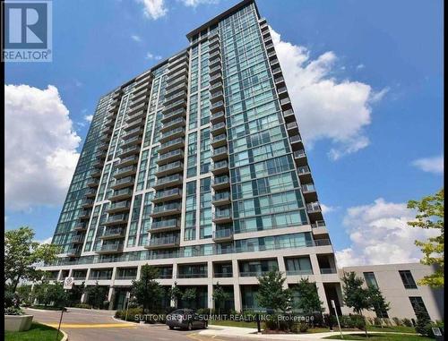 501 - 339 Rathburn Road W, Mississauga, ON - Outdoor With Balcony With Facade