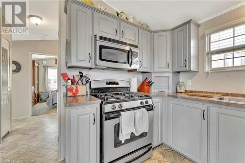 673 Brant-Waterloo Road Unit# 302, Ayr, ON - Indoor Photo Showing Kitchen