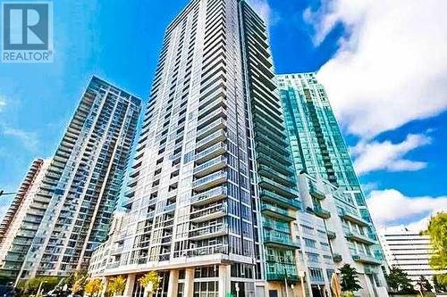 2601 - 223 Webb Drive, Mississauga, ON - Outdoor With Balcony With Facade