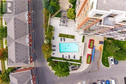 Birds eye view of property - 2379 Central Park Drive Unit# 206, Oakville, ON - Outdoor