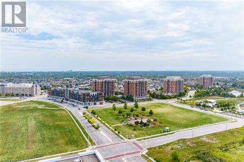 Birds eye view of property - 2379 Central Park Drive Unit# 206, Oakville, ON - Outdoor With View