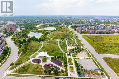 Aerial view with a water view - 2379 Central Park Drive Unit# 206, Oakville, ON - Outdoor With View