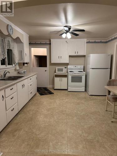 719 Herman Street, Peterborough (Otonabee), ON - Indoor Photo Showing Kitchen With Double Sink