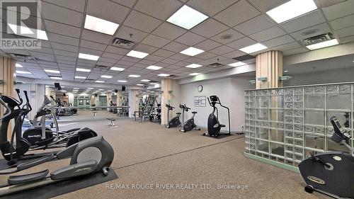 3036 - 68 Corporate Drive, Toronto, ON - Indoor Photo Showing Gym Room