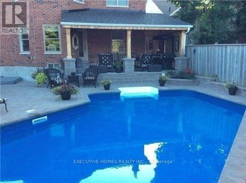 2 Renwick Road, Clarington, ON - Outdoor With In Ground Pool With Deck Patio Veranda