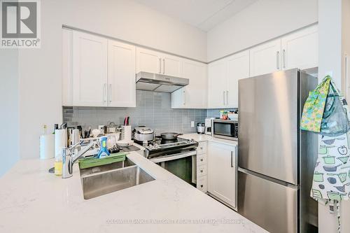 10 - 15 Queent Street S, Hamilton, ON - Indoor Photo Showing Kitchen With Stainless Steel Kitchen With Double Sink With Upgraded Kitchen