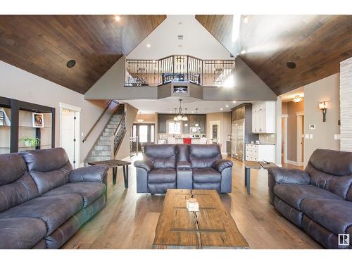 208 41124 Twp Rd 630, Rural Bonnyville M.D., AB - Indoor Photo Showing Living Room