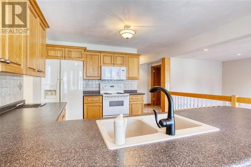 5760 Wayne Street, Lasalle, ON - Indoor Photo Showing Kitchen With Double Sink