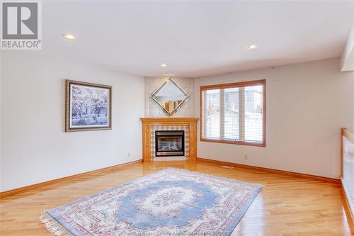 5760 Wayne Street, Lasalle, ON - Indoor Photo Showing Living Room With Fireplace