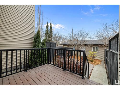 12308 85 St Nw, Edmonton, AB - Outdoor With Deck Patio Veranda With Exterior