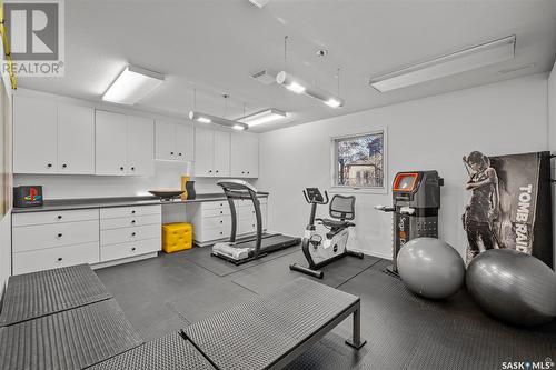 1708 Olive Diefenbaker Drive, Prince Albert, SK - Indoor Photo Showing Gym Room