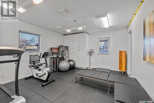 1708 Olive Diefenbaker Drive, Prince Albert, SK - Indoor Photo Showing Gym Room