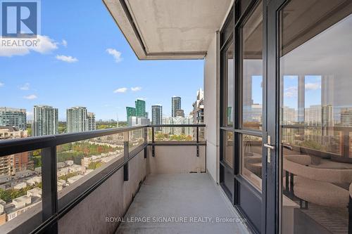 1803 - 100 Harrison Garden Boulevard, Toronto, ON - Outdoor With Balcony With Exterior