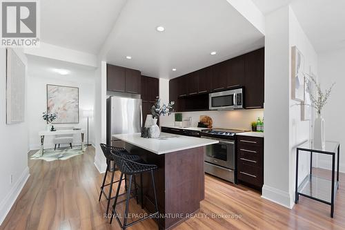 1803 - 100 Harrison Garden Boulevard, Toronto, ON - Indoor Photo Showing Kitchen With Stainless Steel Kitchen With Upgraded Kitchen