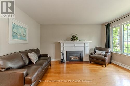 9 Orchard Drive, Barrie, ON - Indoor Photo Showing Living Room With Fireplace