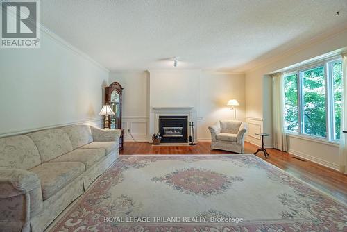 19 - 65 Fiddlers Green Road, London, ON - Indoor Photo Showing Living Room With Fireplace