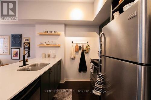 2501 - 105 The Queensway Avenue, Toronto, ON - Indoor Photo Showing Kitchen With Double Sink