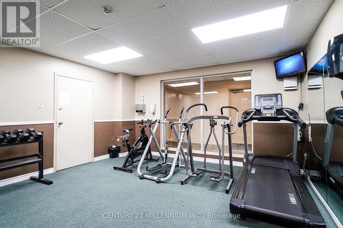 1120 - 1625 Bloor Street E, Mississauga, ON - Indoor Photo Showing Gym Room