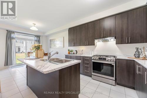 35 Spicer Street, Centre Wellington, ON - Indoor Photo Showing Kitchen With Stainless Steel Kitchen With Double Sink With Upgraded Kitchen