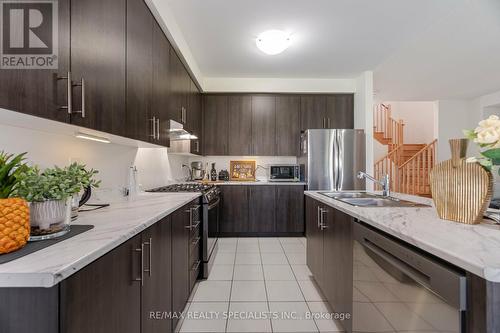 35 Spicer Street, Centre Wellington, ON - Indoor Photo Showing Kitchen With Stainless Steel Kitchen With Double Sink With Upgraded Kitchen