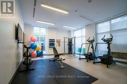 608 - 68 Merton Street, Toronto, ON - Indoor Photo Showing Gym Room