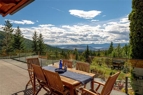 8100, 8104 Silver Star Road, Vernon, BC - Outdoor With Deck Patio Veranda With View