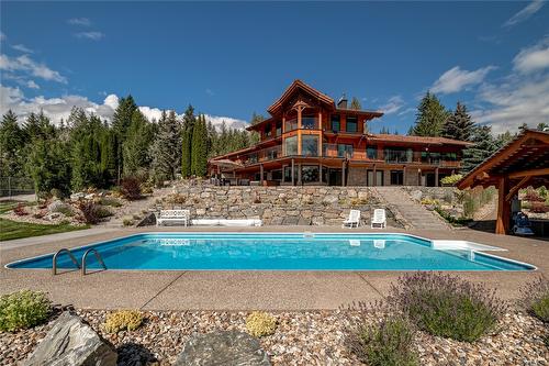 8100, 8104 Silver Star Road, Vernon, BC - Outdoor With In Ground Pool